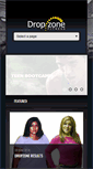 Mobile Screenshot of dropzonefitness.com